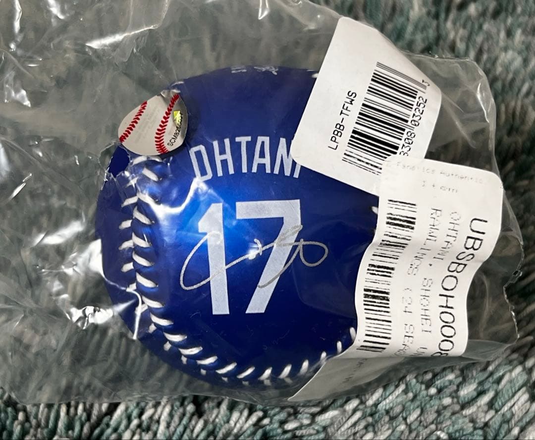 大谷翔平 2024年MVP50/50 限定 記念ボール ドジャース 正規品