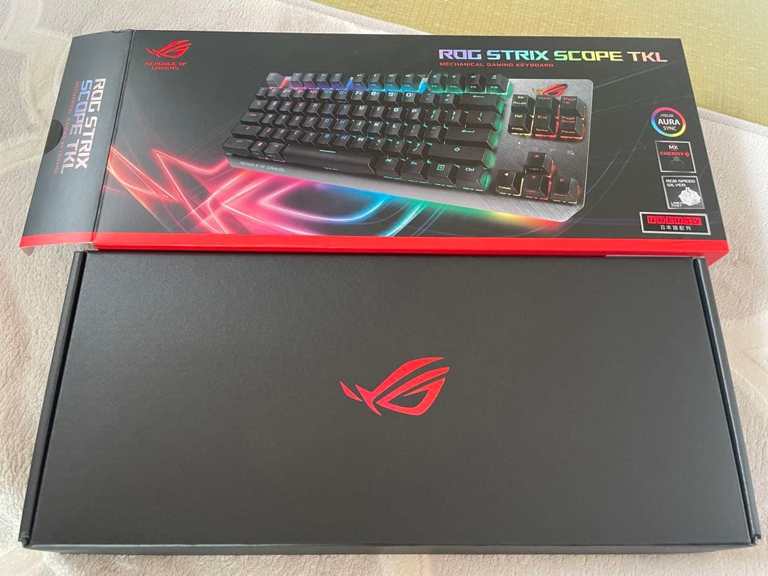 ROG Strix Scope TKL 銀軸 sv/jp