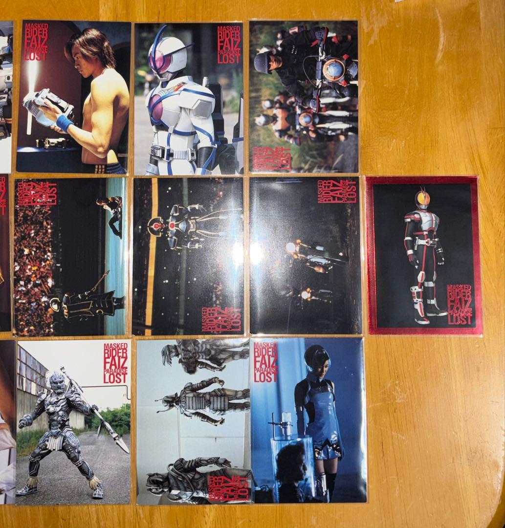 劇場版 仮面ライダーファイズ トレーディングカード フルコンプ全27枚＋SP1枚