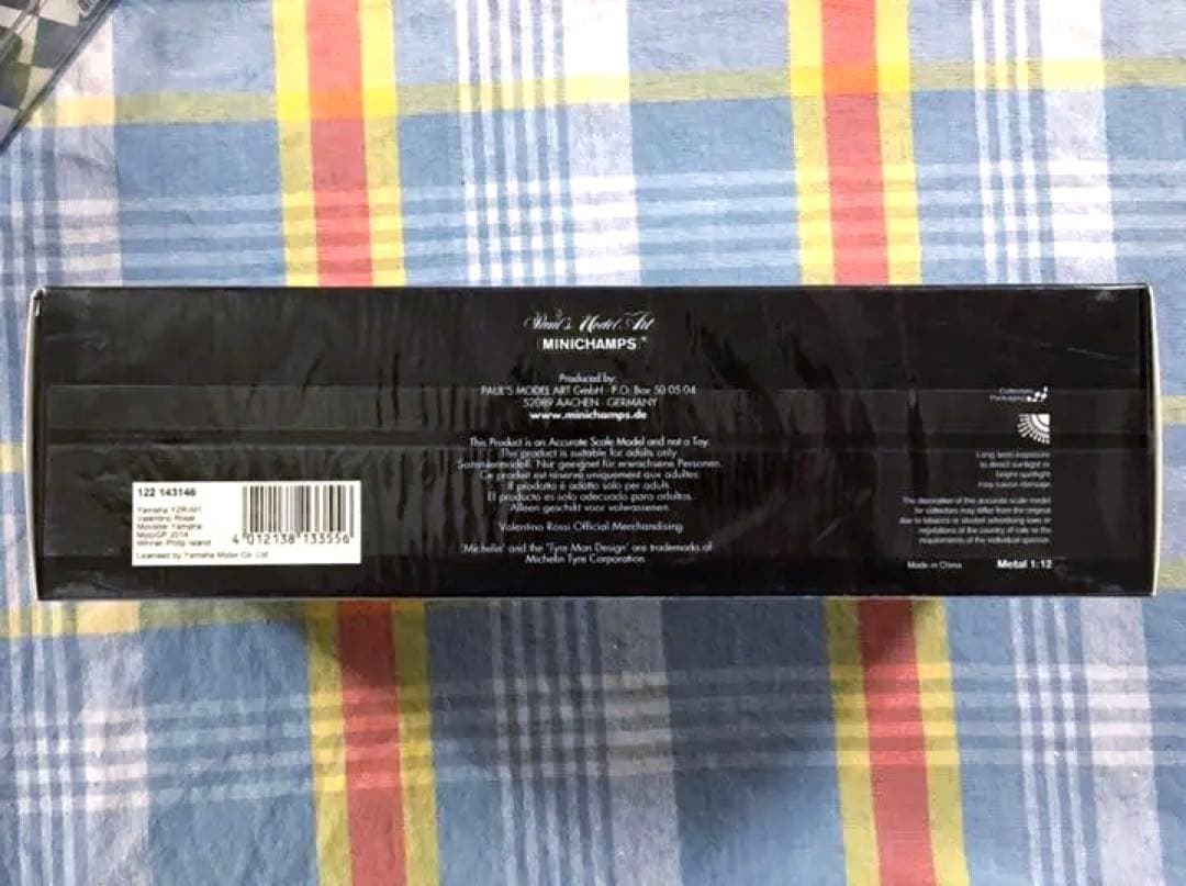 限定品 ミニチャンプス 1/12 モビスター ヤマハ YZR-M1 14 ロッシ