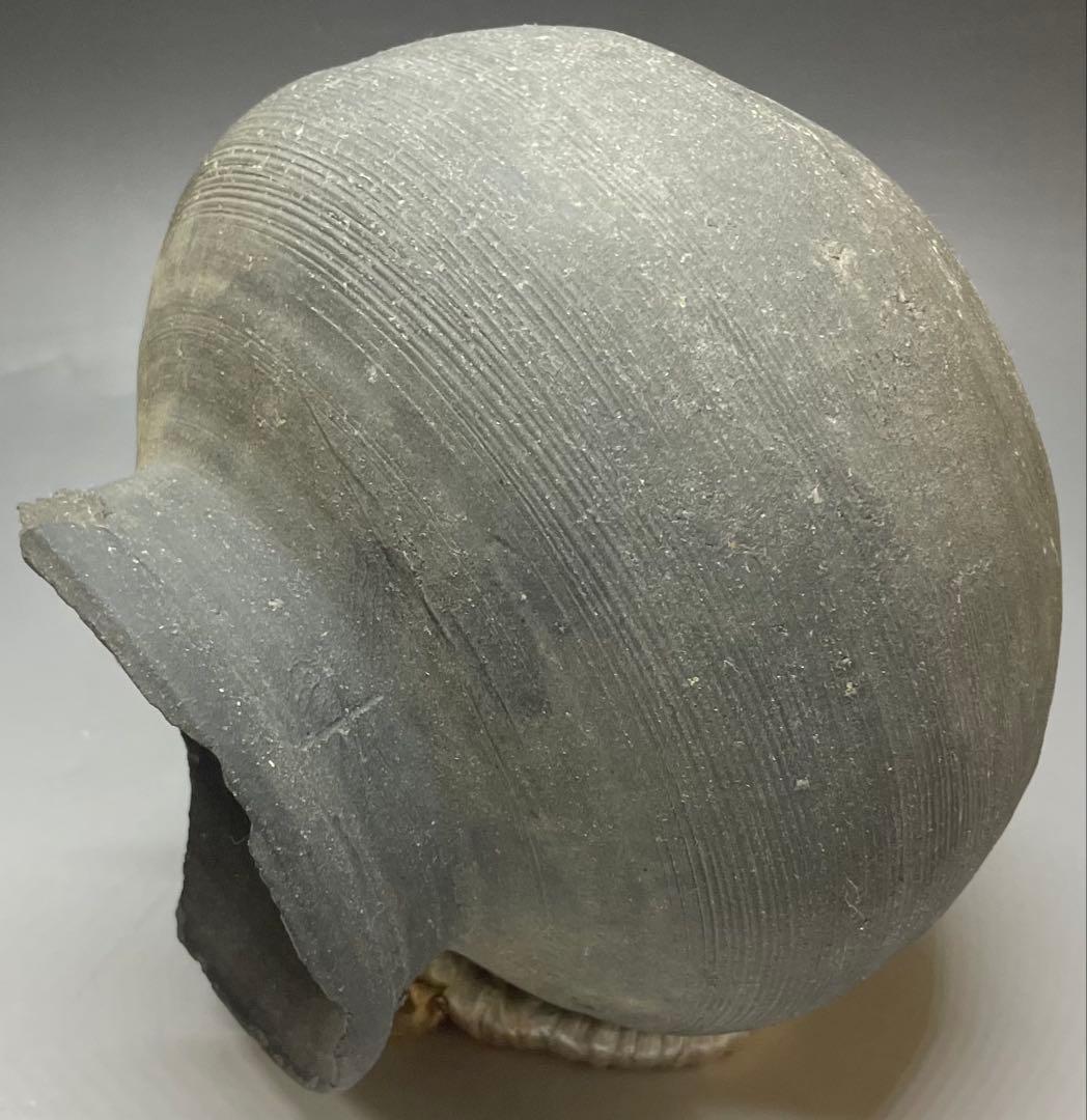 須恵器　新羅　土器　丸瓶　丸壺　箱付　d7703