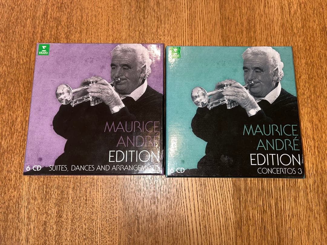 モーリス・アンドレ　6枚組ＣＤ　2セット