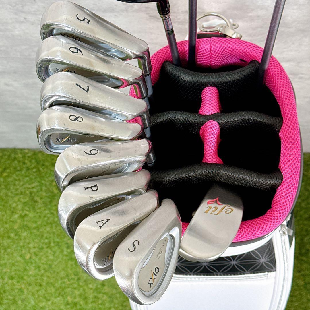 ゴルフクラブセット レディース ゼクシオ フルセット キャロウェイ 【K345】