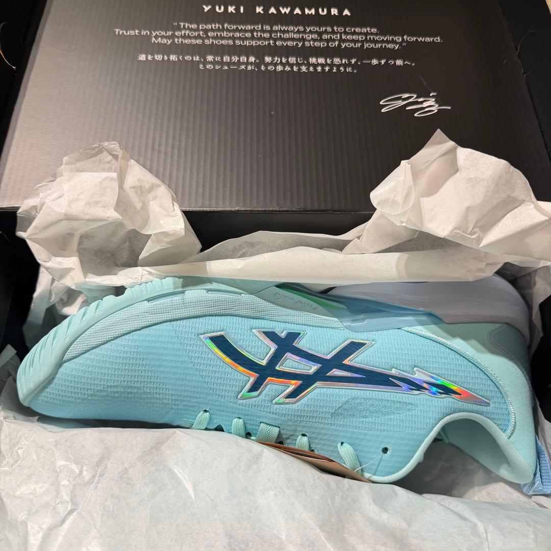 新品 27.5cm アシックス スウィフトエース ユウキ 人気 バッシュ
