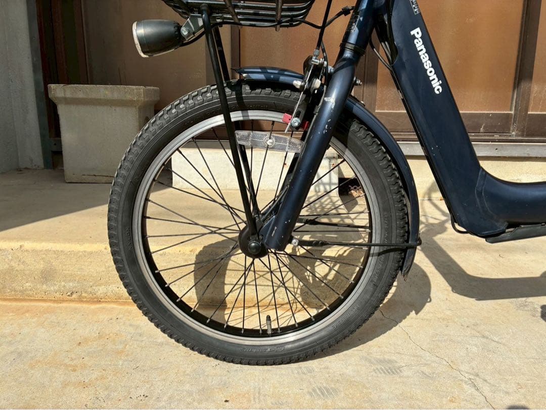 電動自転車　№8187 パナソニック ギュット 20インチ 紺