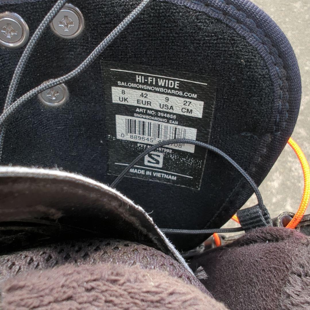 スノーボード SALOMON HI-FI Wide 27cm