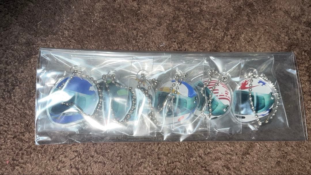 モンキーターンV ヘルメットキーホルダー　6種セット