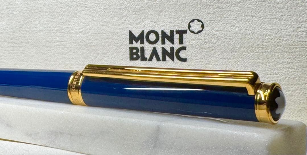 【極美品】モンブラン　ノブレス・オブリージュ・ボールペン・ブルー