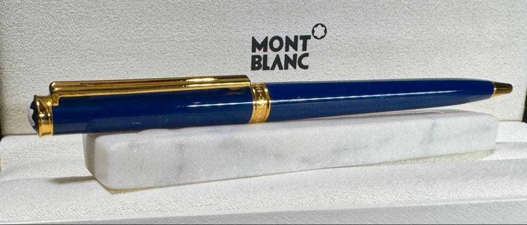【極美品】モンブラン　ノブレス・オブリージュ・ボールペン・ブルー