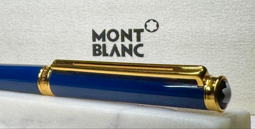 【極美品】モンブラン　ノブレス・オブリージュ・ボールペン・ブルー