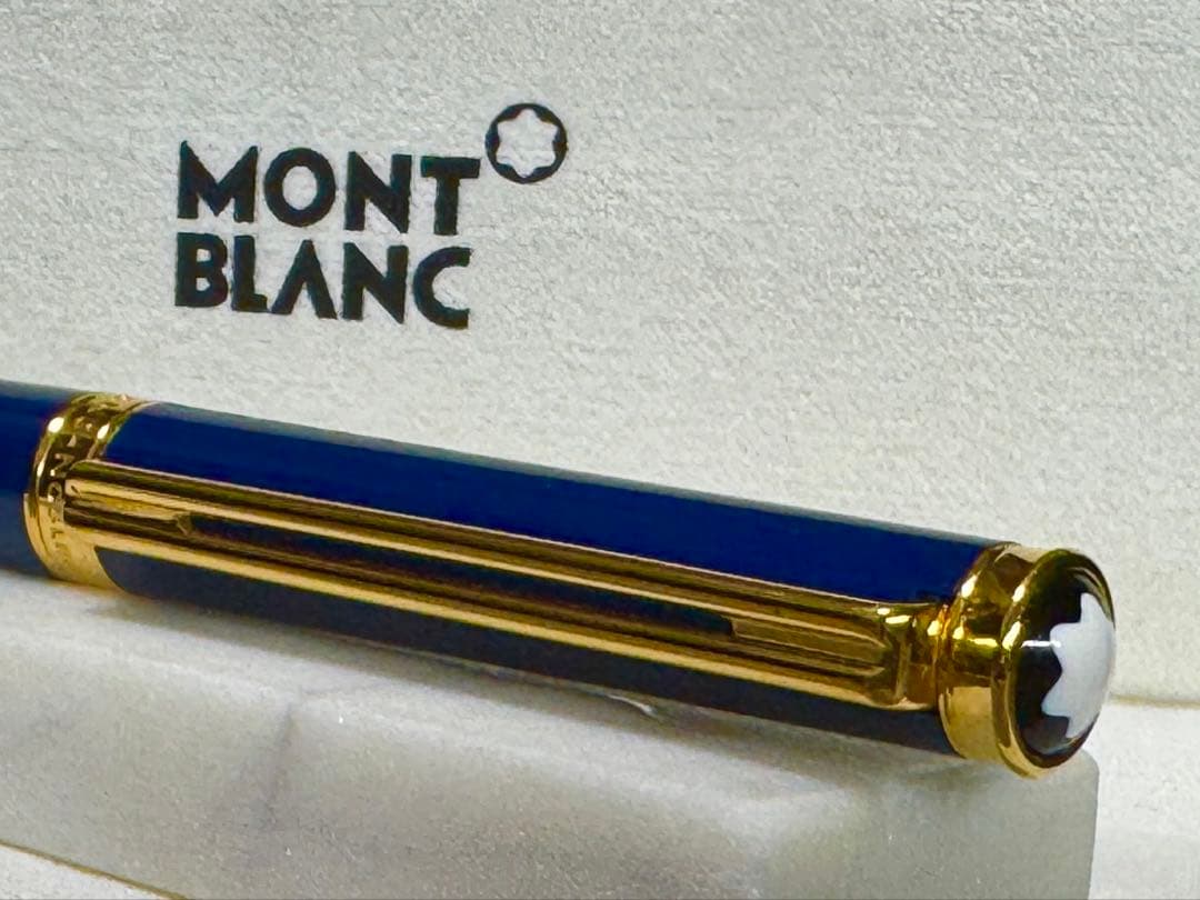 【極美品】モンブラン　ノブレス・オブリージュ・ボールペン・ブルー