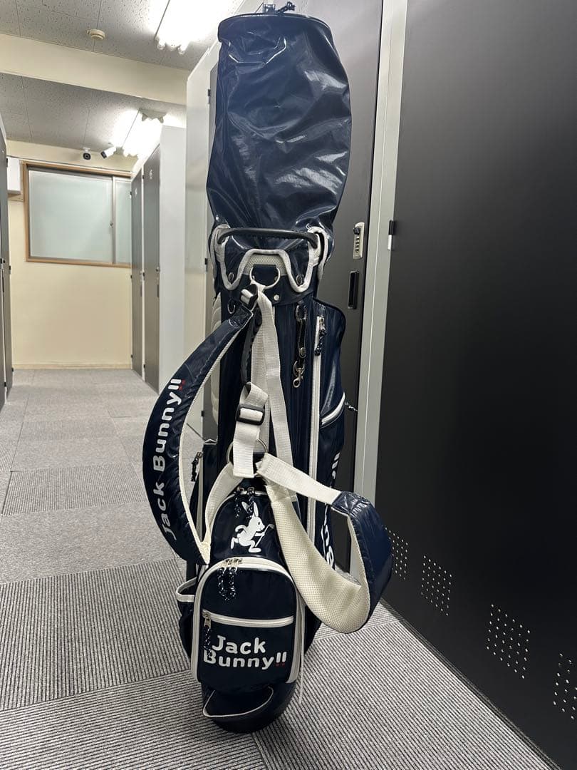 Jack Bunny!! ネイビーキャディバッグ