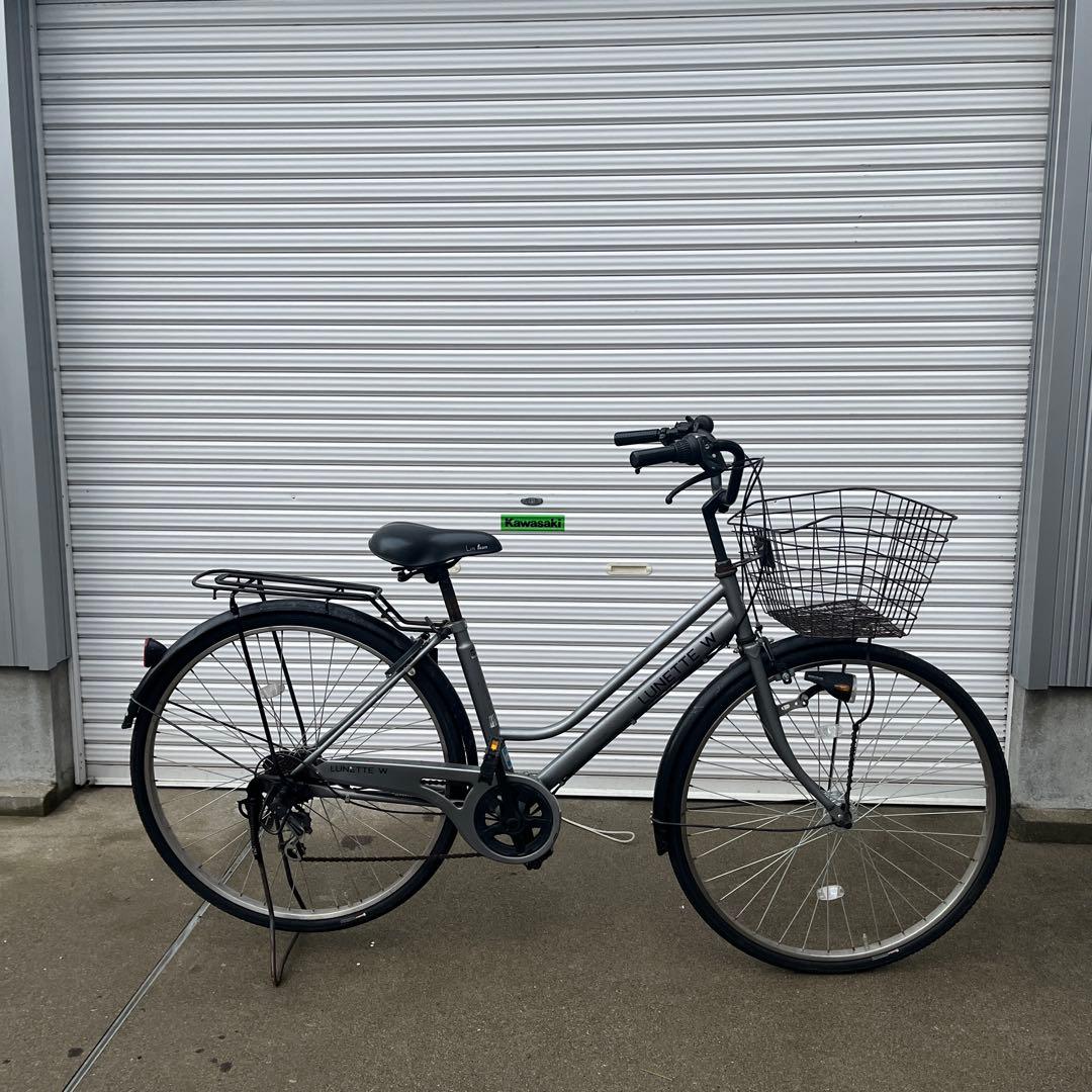 SHIMANOグレー シティサイクル 【基本的に引き取り限定】