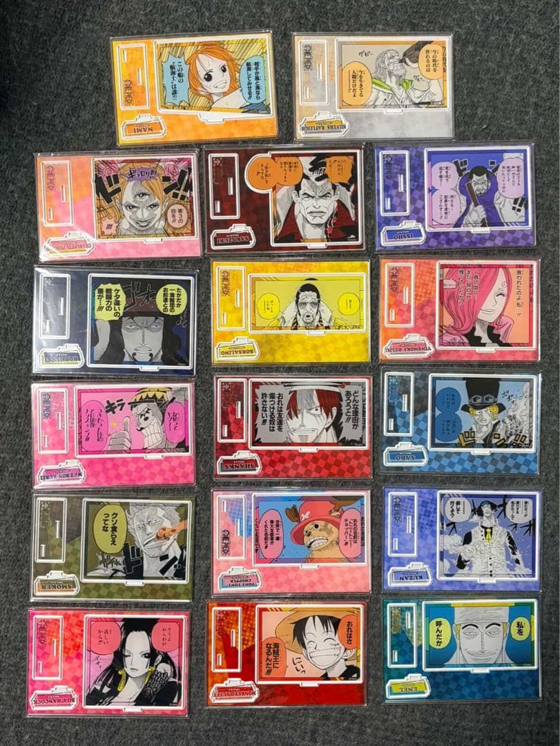 ONE PIECE バースデイ 名場面 ジオラマフィギュア44枚 まとめ売り