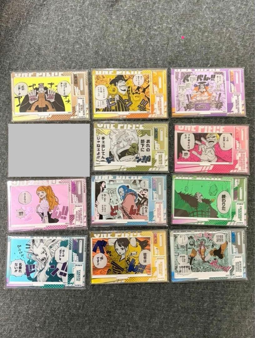 ONE PIECE バースデイ 名場面 ジオラマフィギュア44枚 まとめ売り