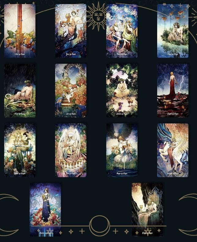 【正規品タロットカード】ギリシャ神話の世界観✨輝くエッセンスのデッキ／デラックス