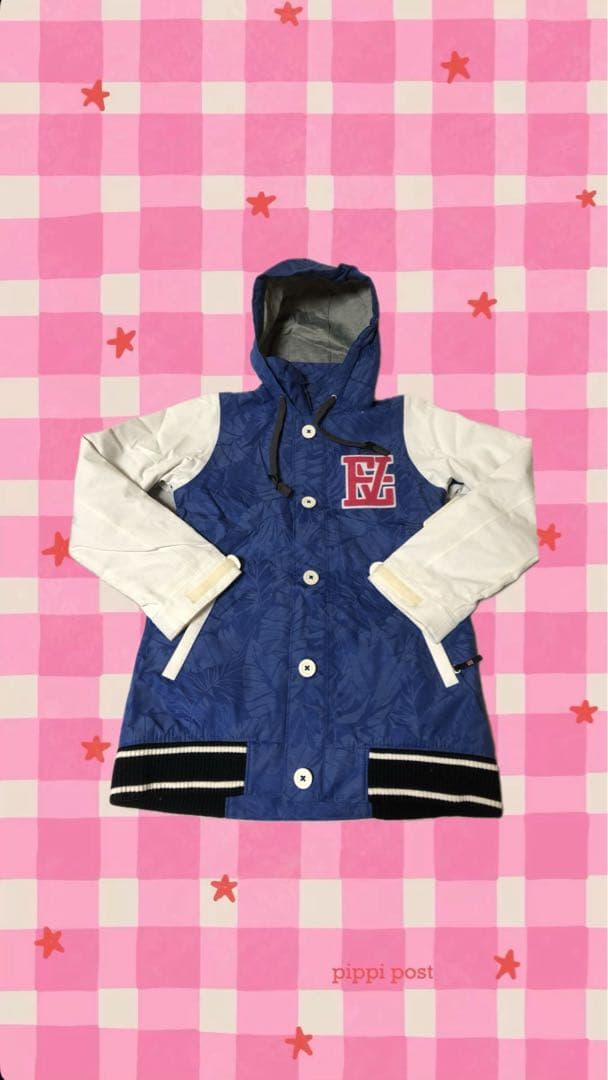 スノボウェア フード付きジャケットとパンツセット