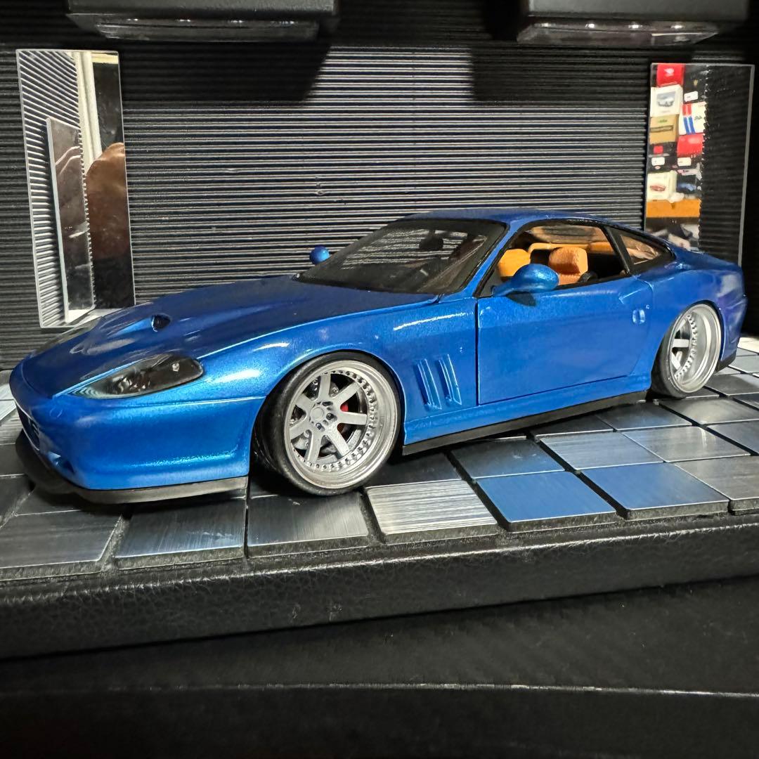ホットウィール 1/18 フェラーリ 575MM (カスタム仕様)