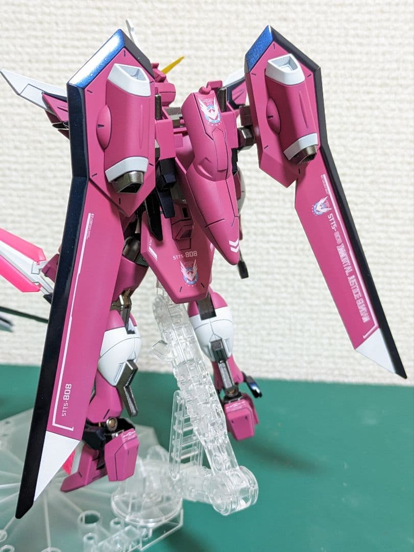 HG　イモータルジャスティスガンダム　全塗装　完成品