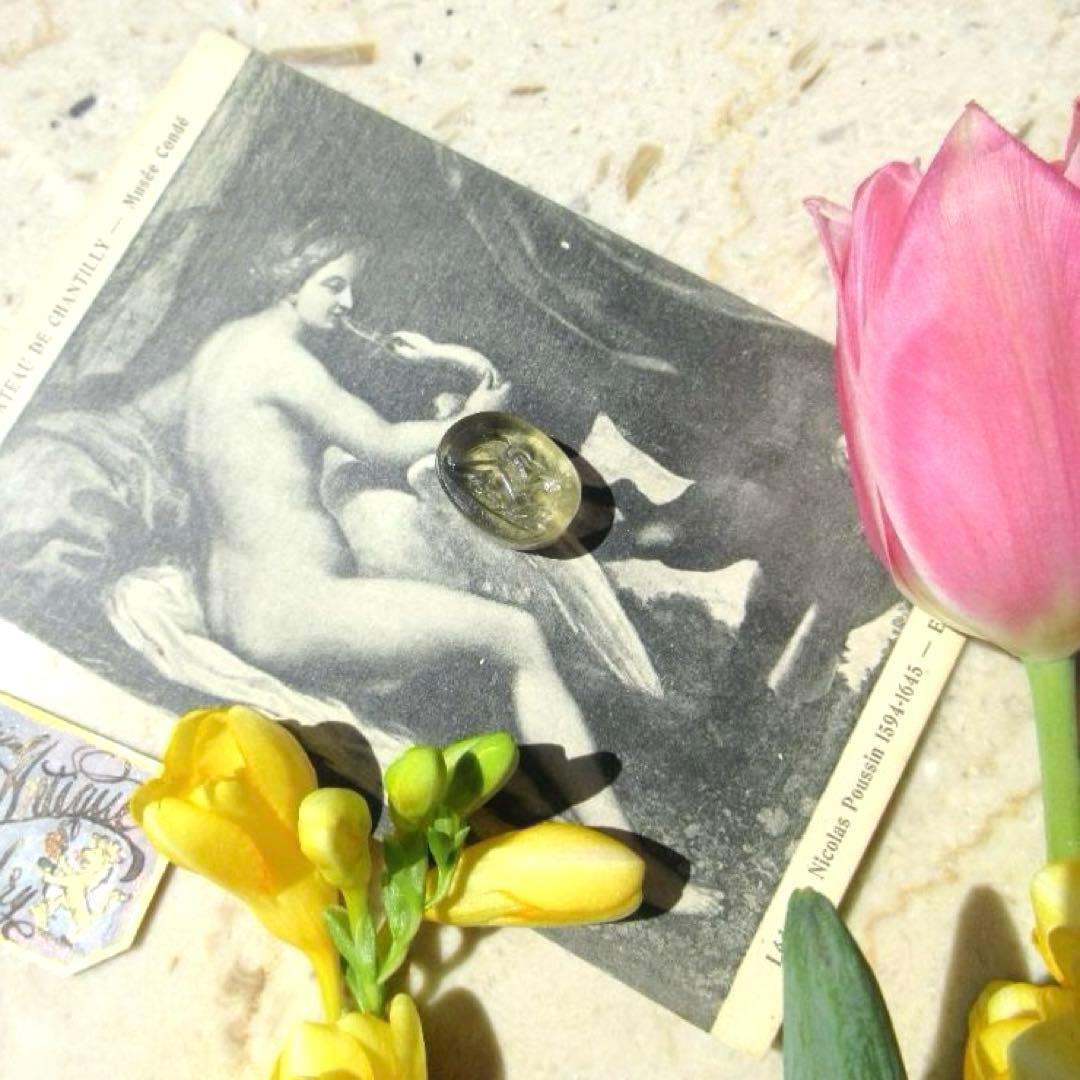 レダとスワン ଓ✧*１８世紀:☪︎✧*グランドツアー:+*ガラスシール⋆.✰