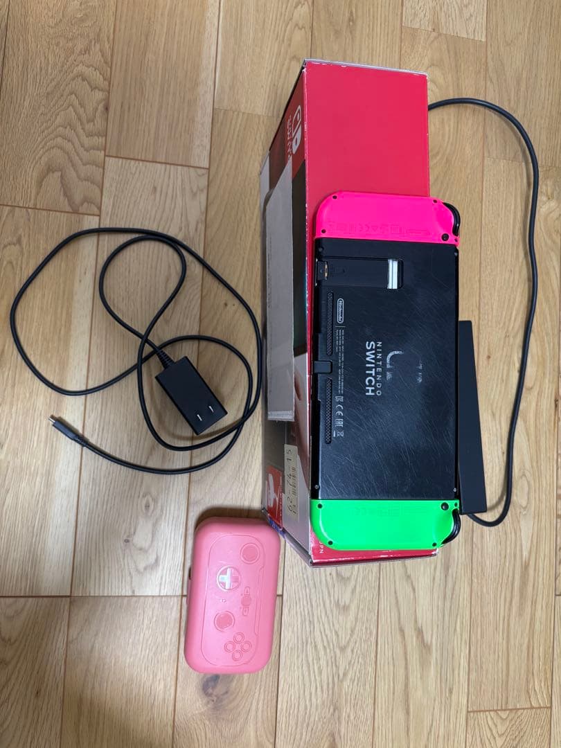 Nintendo Switch ネオンピンク・ネオングリーン 本体