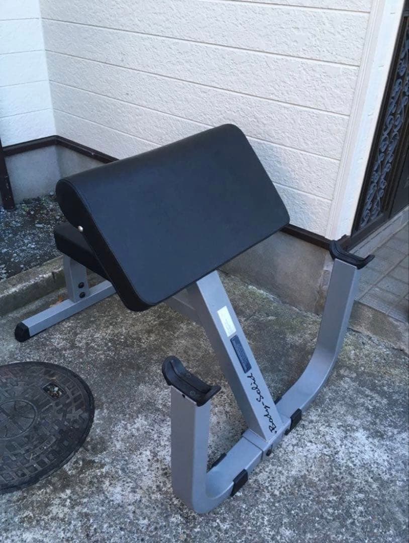 【直接引取限定】BodySolidのジムユースのプリチャーベンチ
