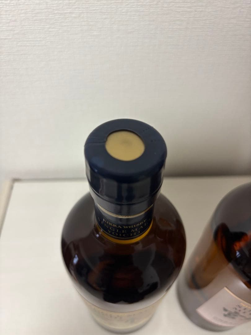 【新品・未開栓】ニッカ　シングルモルト余市 シングルモルト宮城峡