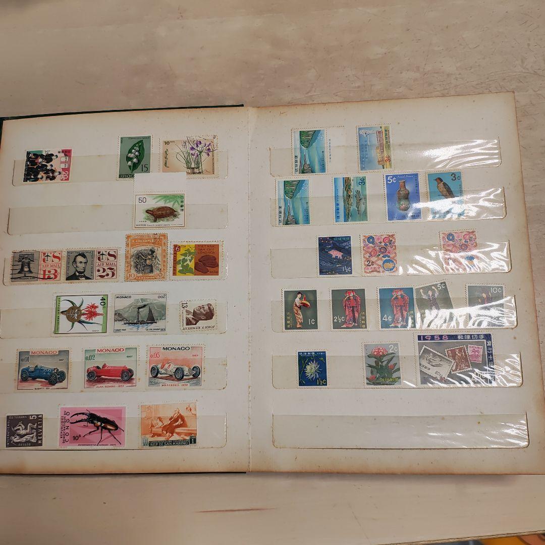 昭和切手コレクション琉球切手Monaco切手など