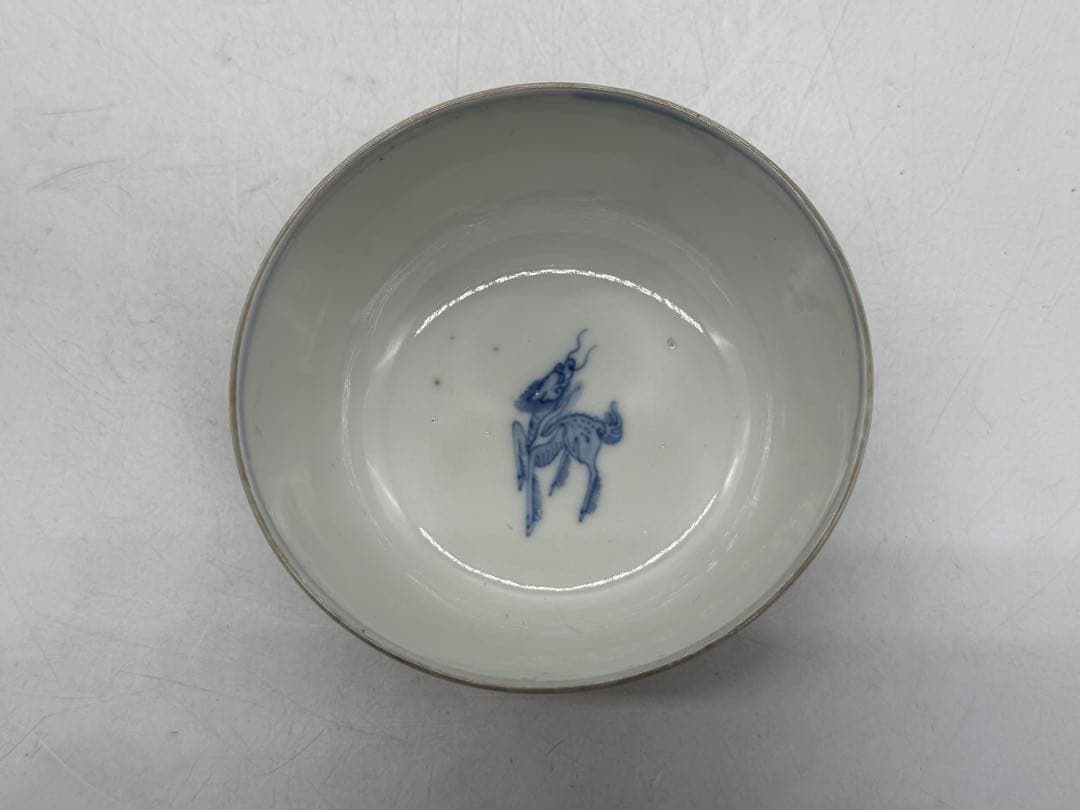 時代　伊万里　色絵　蓋茶碗3点　アンティーク　送料込み250922