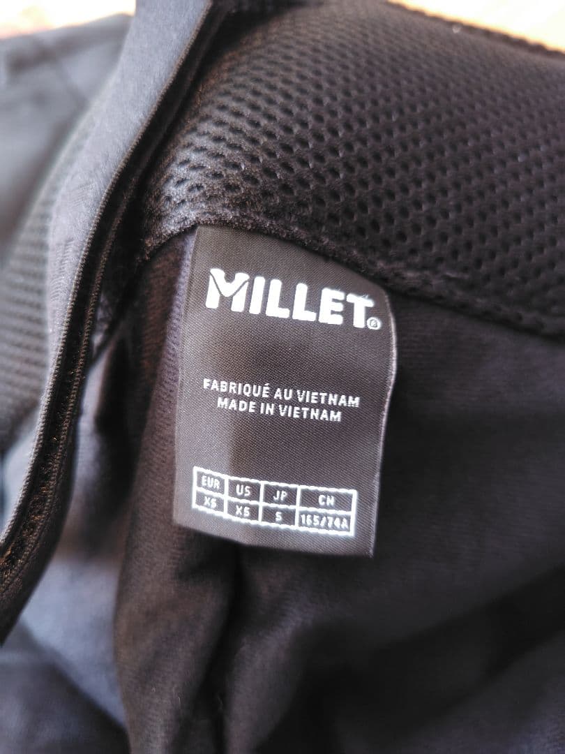 MILLET　スキーパンツ 黒色（日本Sサイズ相当）