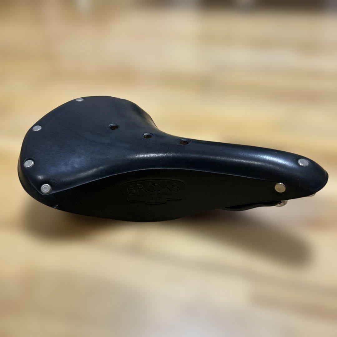 BROOKS ブラックレザーサドル