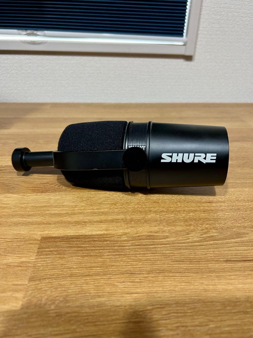 Shure MV7X + Tascam US1×2HR + XLRケーブルセット