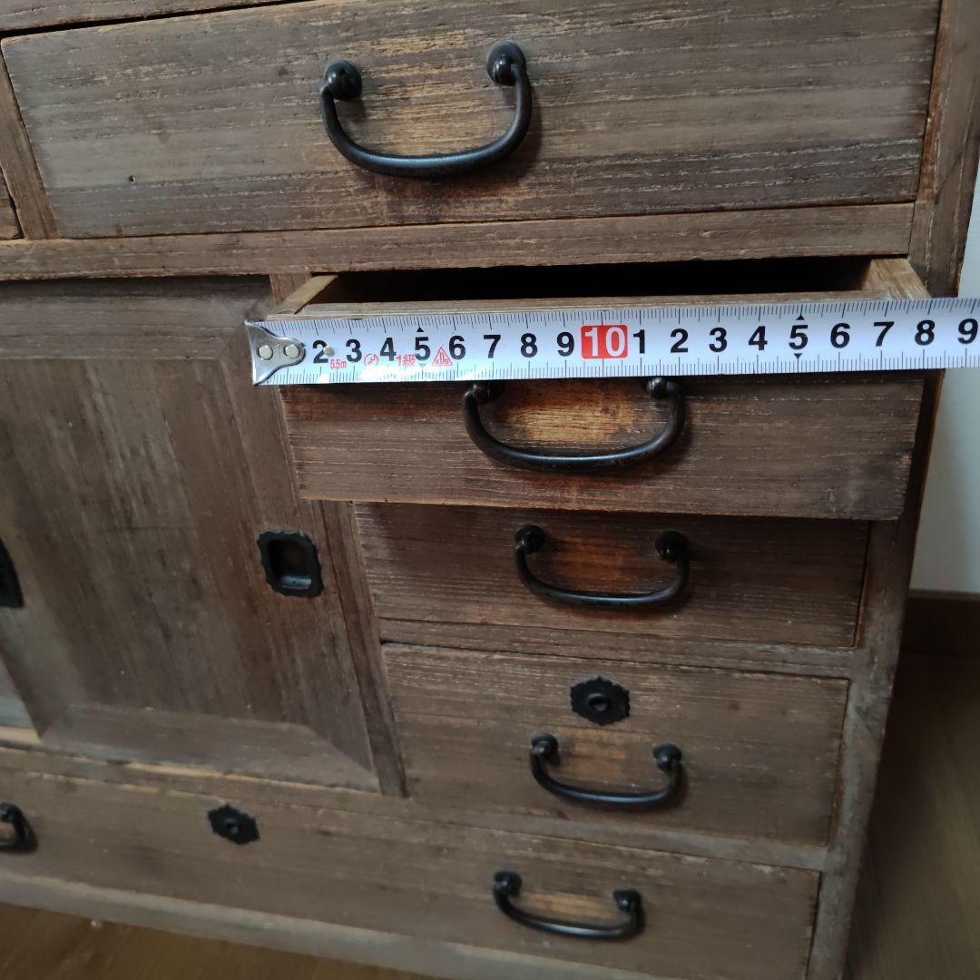古家具 古道具 小さな和箪笥 古箪笥 引き出し 家具 アンティーク　昭和レトロ