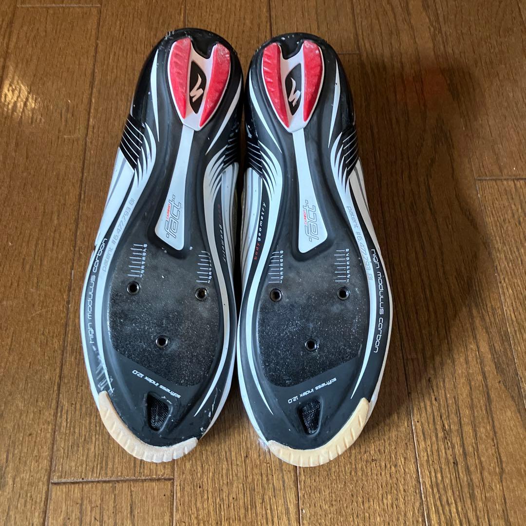 S-Works ロードシューズ サイズ40 ホワイト/ブラック 26.5cm