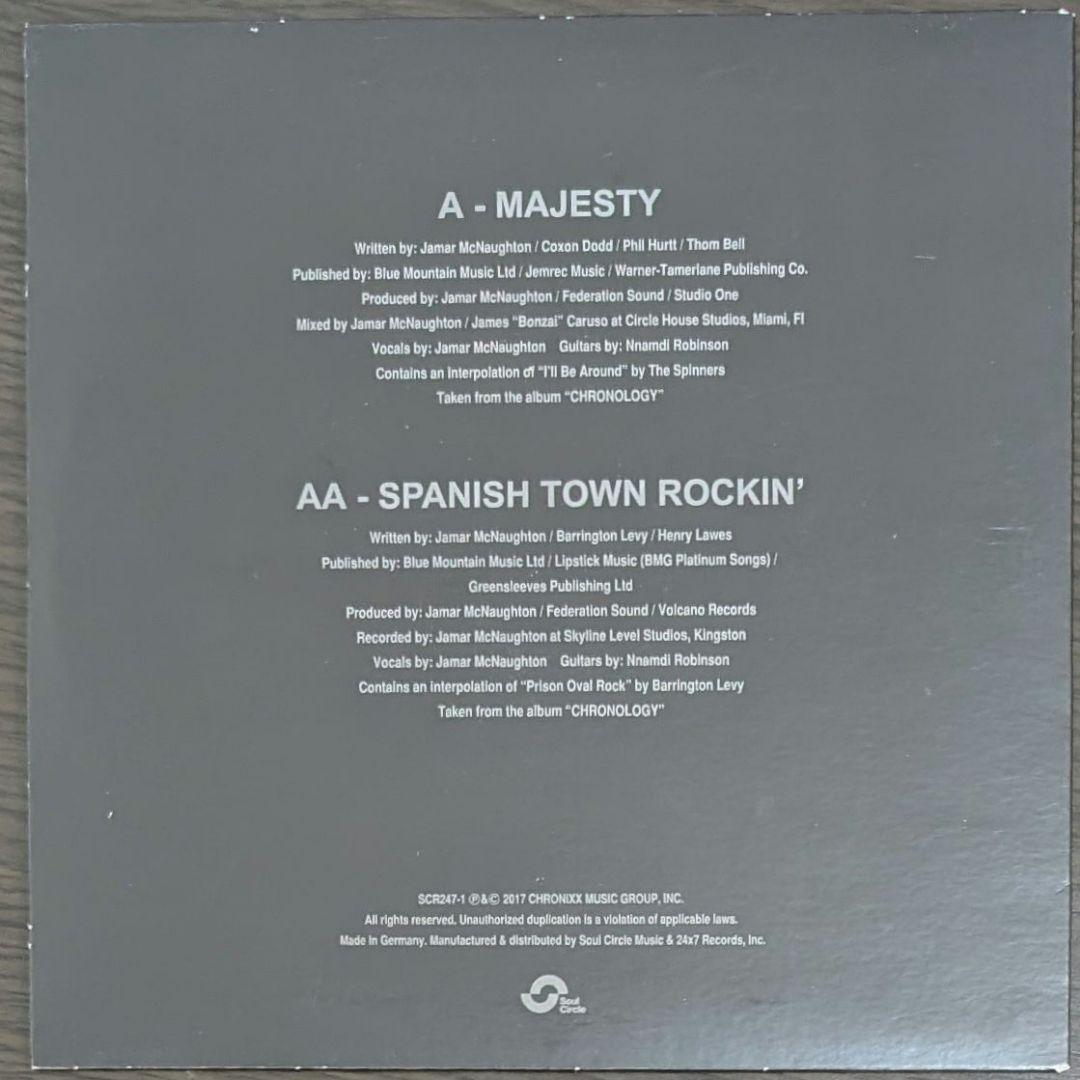 洋楽 Chronixx Majesty Spanish Town Rockin'