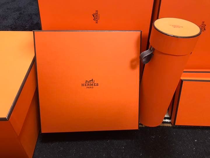 エルメス空箱、紙袋
