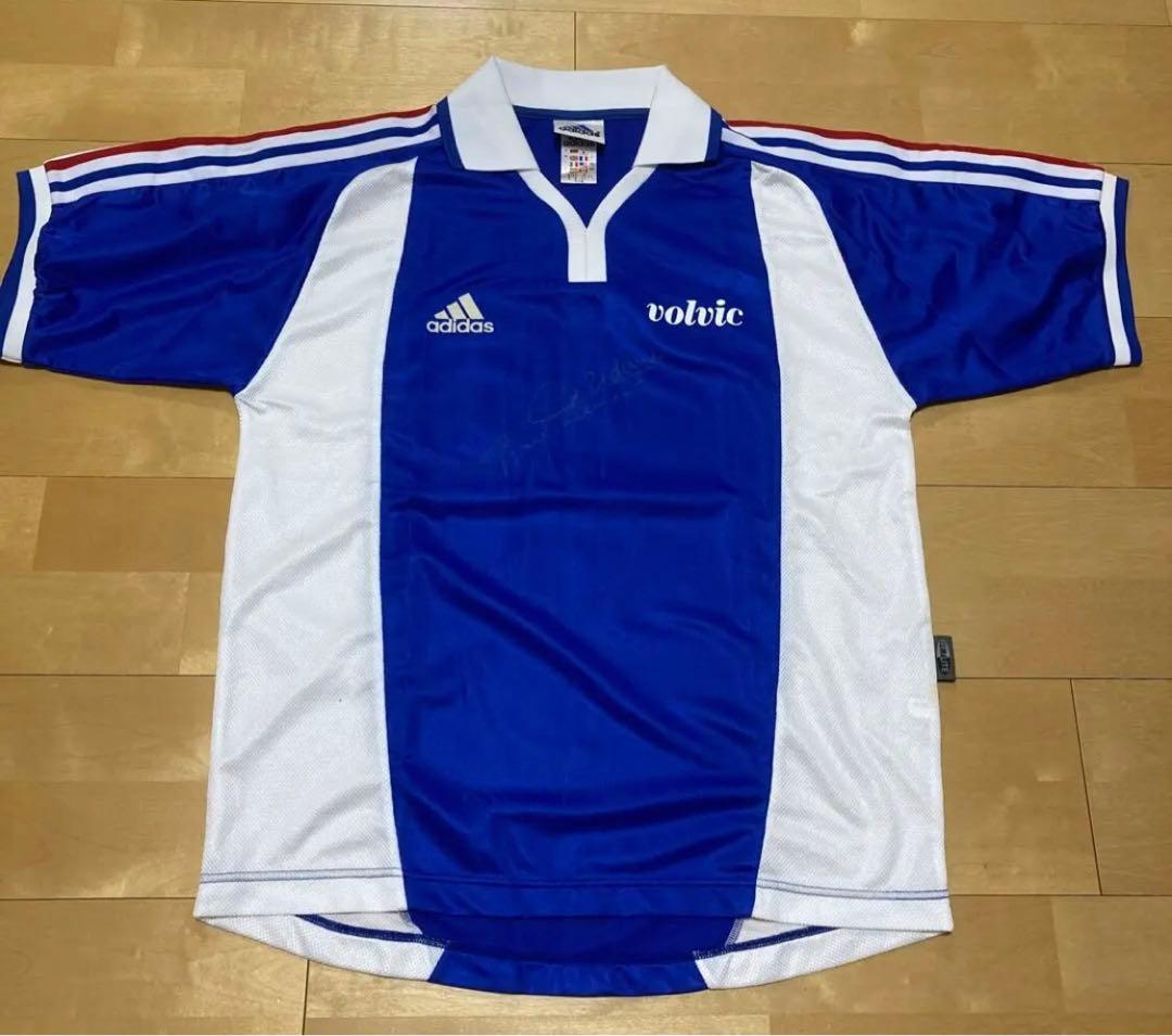 ジダン　サイン入り（フルシグネチャー）ユニフォーム