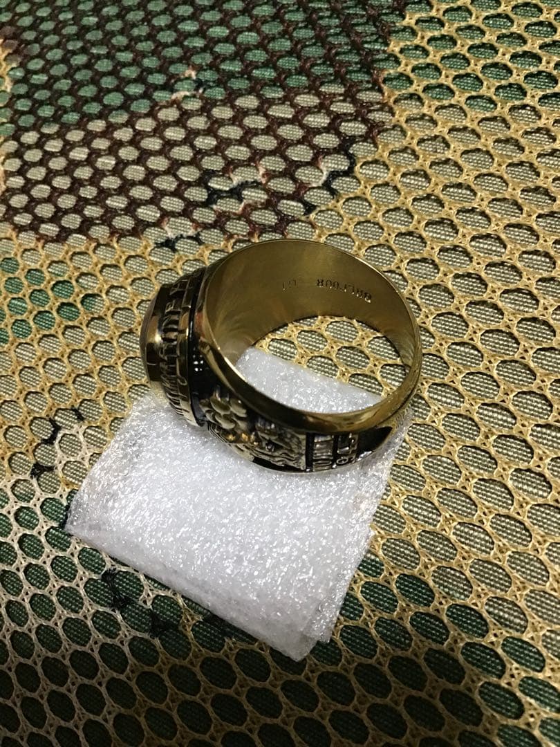 米軍放出品実物　海兵隊カレッジリング　BALFOUR GT 中古品1