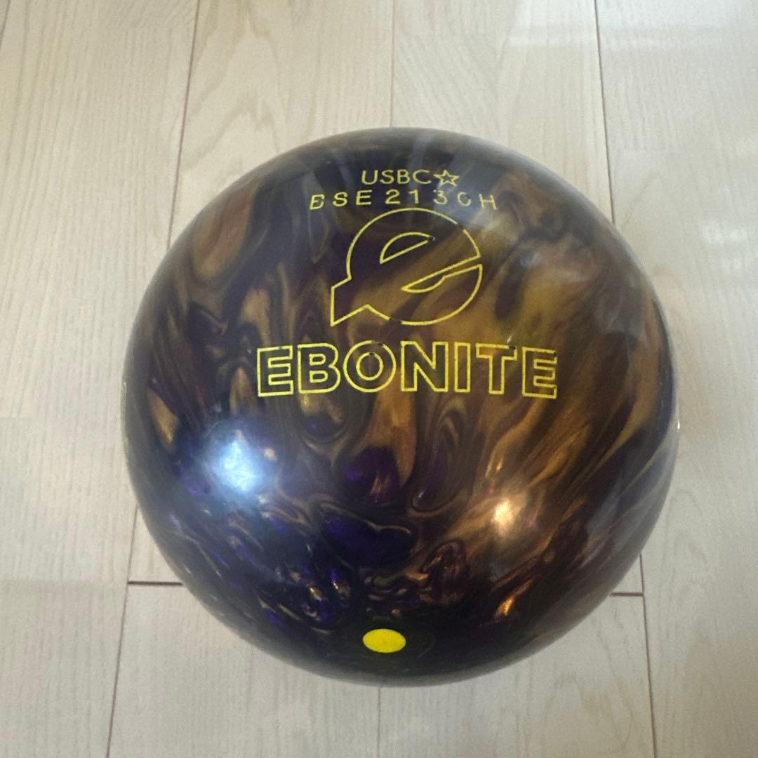 Ebonite Fireball ボウリングボール　15Ｐ中古
