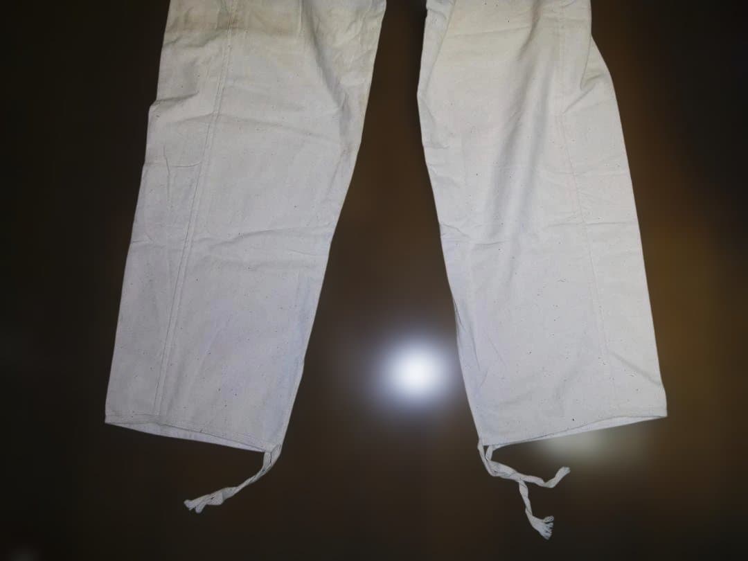 旧日本海軍「作業衣（ズボン）偕行社　３本」未使用品