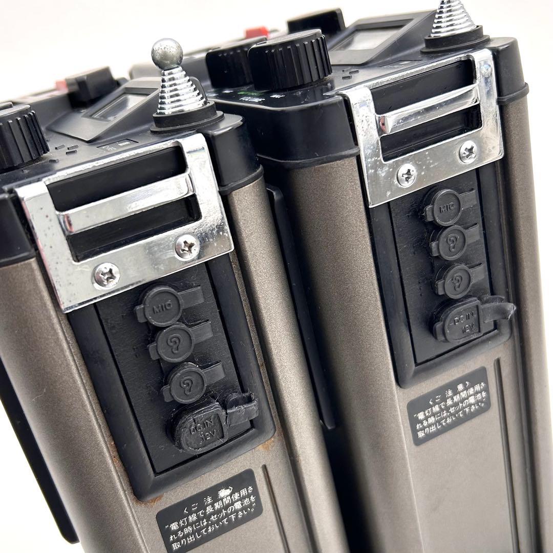 【動作確認OK】ソニー トランシーバー 2台セット 昭和レトロ 稼動品 無線機