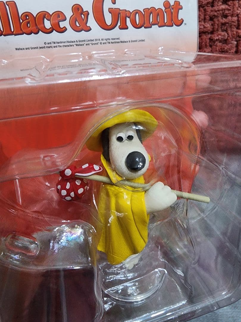 UDF　レインコートグルミット　フィギュア