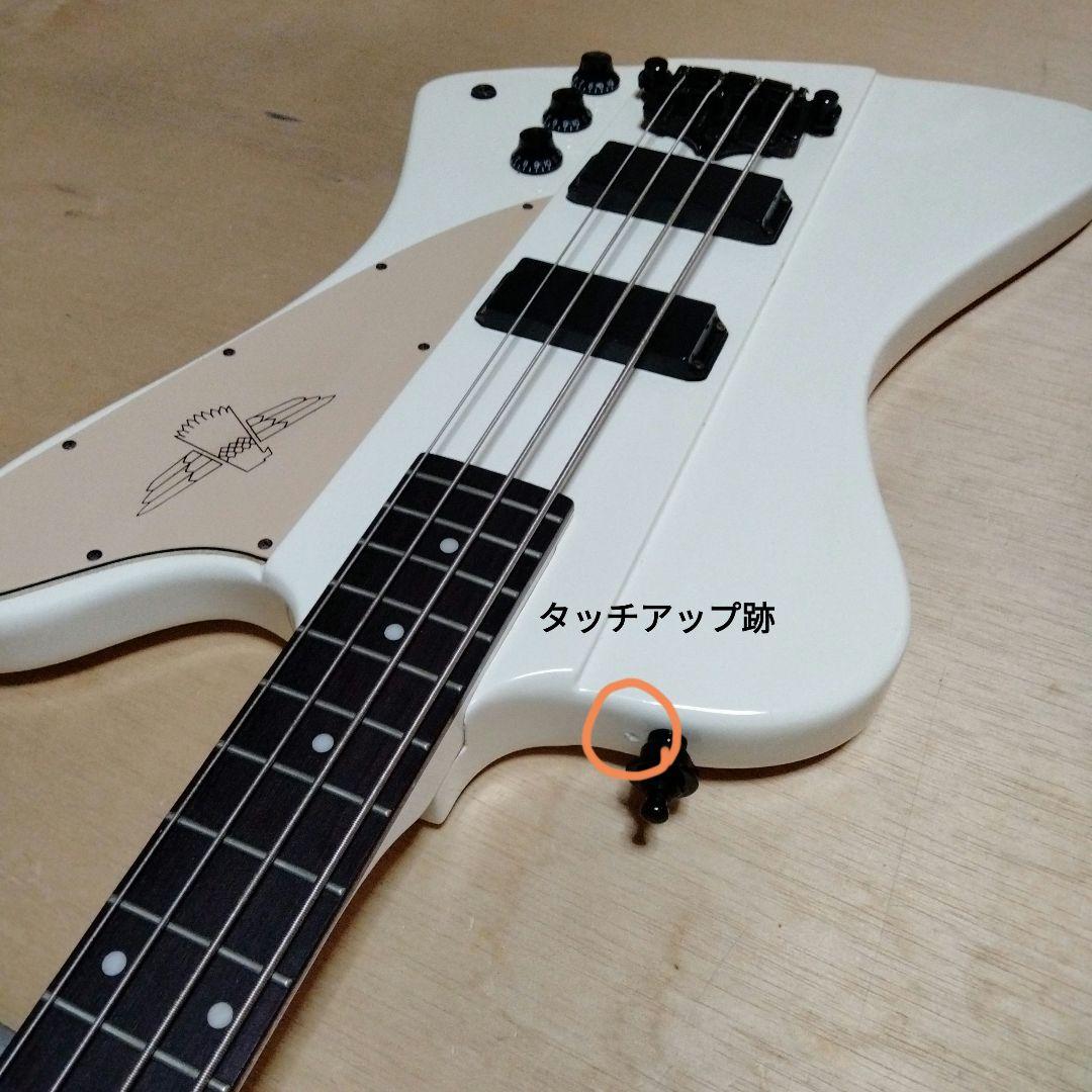 美品 Epiphone Thunderbird '05 ホワイト ブラックパーツ