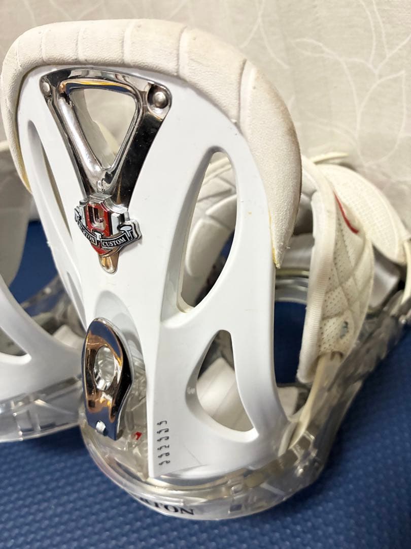 お*ー様 BURTON CUSTOM スノーボード ビンディング Mサイズ 黒