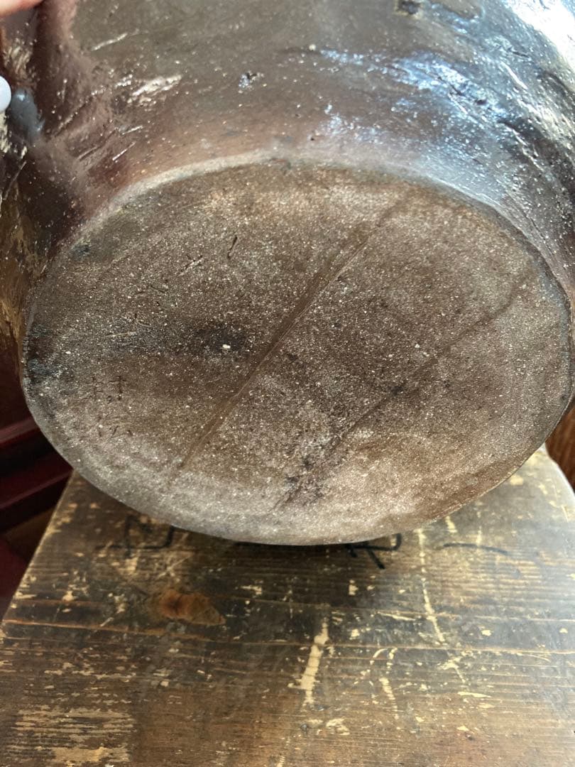 骨董 古常滑焼 壺 甕 花器 六古窯