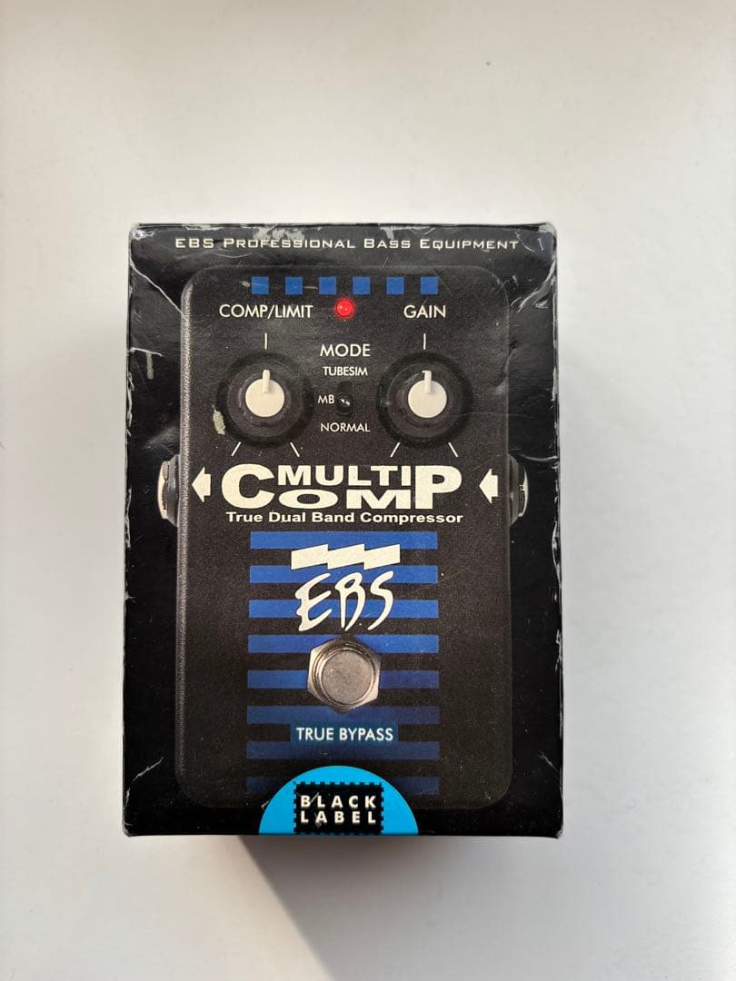 EBS MULTI COMP ベースエフェクター　外箱•ユーザーマニュアル付き