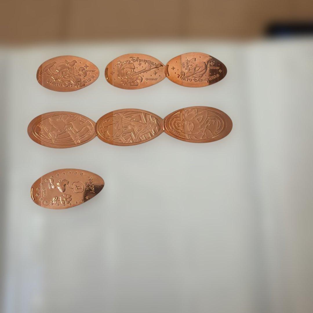 ポケモン　ディズニー　スーベニアメダルセット