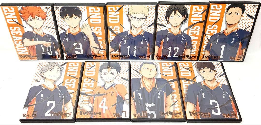ハイキュー !! セカンドシーズン【2期】DVD 全9巻セット