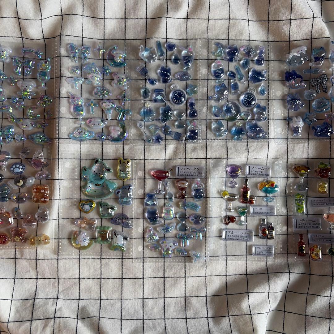 正規品 シール帳 完成品 M５ちいかわ サンリオ ディズニー なっとうちゃん