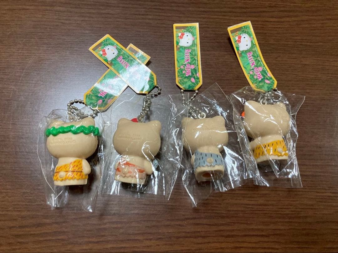 希少 激レア 新品 ご当地 ハローキティ 原始人 ソフビ ボールチェーン